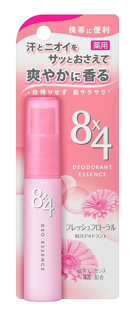Amazon | 8x4 デオドラントエッセンス フレッシュフローラル